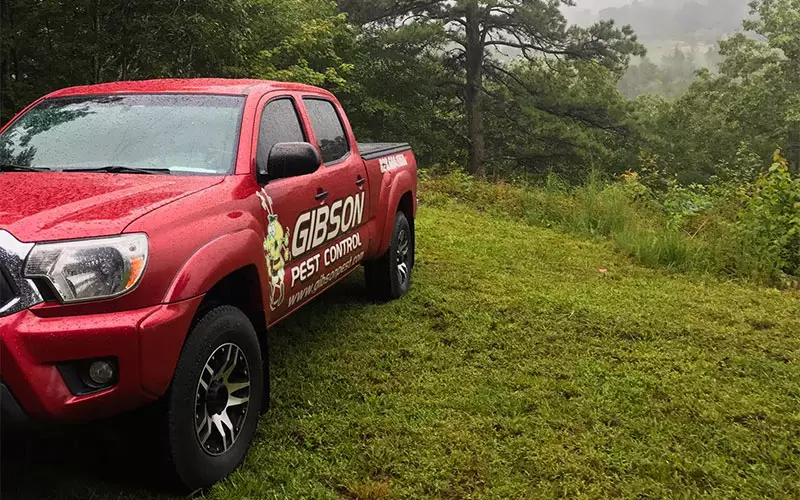 gibson pest control truck