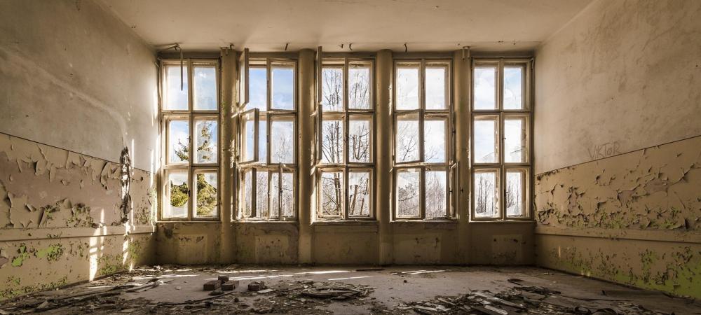 Room after flood