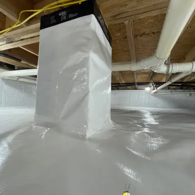crawl space job